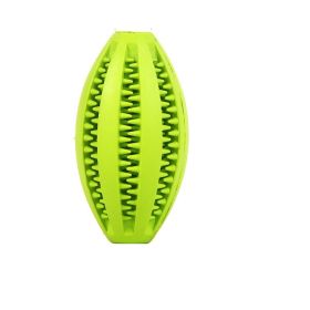 Rubber Mint Feeding Ball Built-in Food Storage Bin (Option: 11cm Green)
