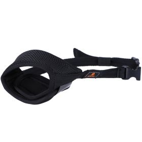 Mouth Cover To Prevent Eating Indiscriminately Large Labrador Dog (Option: Black-2XL)