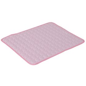 Pet Summer Cat And Dog Sofa Mat (Option: Pink Edging-XL100*70cm)
